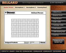 Belgard Patterns DXF and DWG